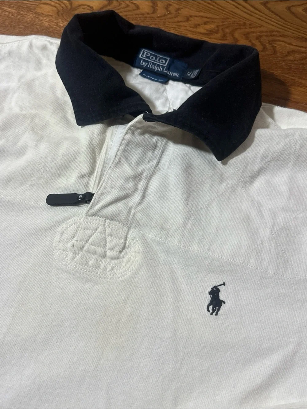 RARE Vintage Polo Ralph Lauren Men's Rugby  Pullover Adult XL